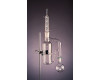 Corning® Pyrex® Continuous One Piece Heavier Than Water Liquid/Liquid Extractor System, Complete