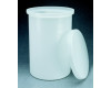Nalgene™ Lightweight Graduated Cylindrical LLDPE Tank with Cover