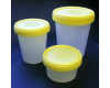 Large Capacity Sample Containers with Screw Cap