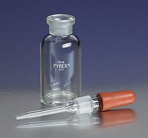 Corning® Pyrex® Dropping Bottles with Bulb and Pipet