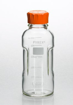 Corning® Pyrex® Slimline Round Media Bottles