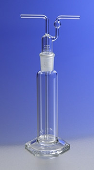 Corning® Pyrex® Gas Washing Bottles with Plain Tip Tubes