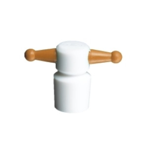 Corning® Pyrex® PTFE Color-Coded ST Keyhole Stoppers