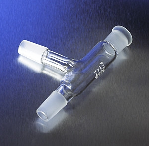 Corning® Pyrex® Three-Way Angle Connecting Adapters