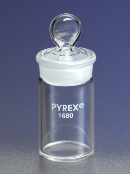 Corning® Pyrex® Tall Weighing Bottles with Short Length Standard Taper Joint