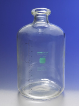 Corning® PyrexPlus® Coated Solution Bottles and Carboys