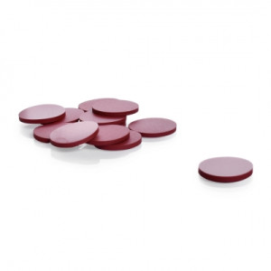 DWK Life Sciences (Kimble) PTFE-Faced Red Rubber Septa