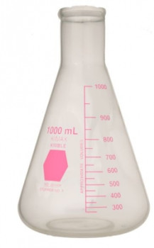 Kimble® Kimax® Pink Colorware Narrow Mouth Erlenmeyer Flasks
