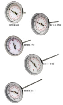 Durac™ Bi-Metallic Dial Thermometer with Threaded Connection