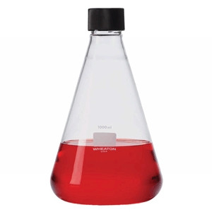 DWK Life Sciences (Wheaton) Erlenmeyer Flasks with Screw Cap