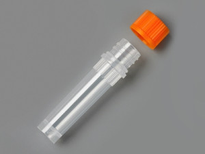 2.0mL Microcentrifuge Tubes with Unattached Screw Cap, Flat Bottom
