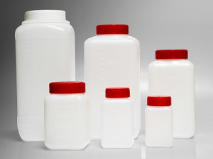 Corning® Gosselin™ HDPE Square Storage Bottles with Wide Neck