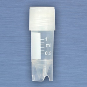 Globe Scientific CryoClear™ Cryogenic Vials with External Threads