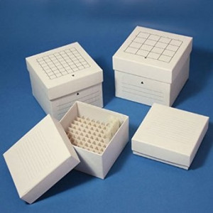 Globe Scientific Cardboard Cryogenic Storage Boxes