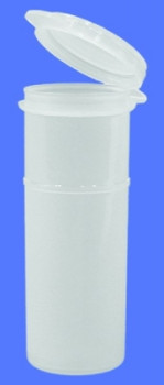 Sterile Sample Vial with Hinged Cap