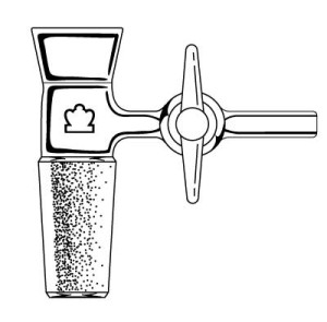 Vacuum Filtration Adapters with PTFE Stopcock