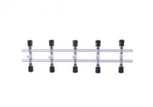 Double Vacuum/Gas Manifold with PTFE Valves
