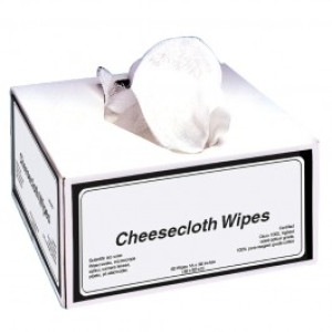 Certified Cheesecloth Wipes, a Krackeler Value Brand