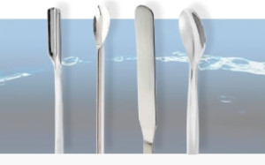 EZBio® Stainless Steel Spatulas and Spoons