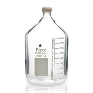 PUREGRIP® Rhino Round Safety Coated Glass Carboys