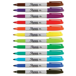 Dual-Tip and Standard Fine Tip Sharpie® Pens